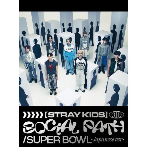 Stray Kids - Japan 1st EP Album [Social Path : Super Bowl] (3 Versions)
