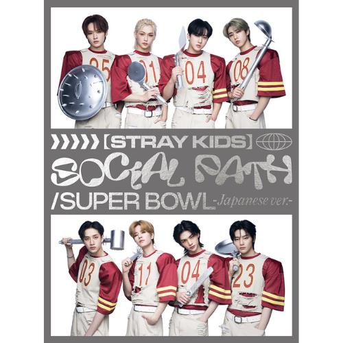 Stray Kids - Japan 1st EP Album [Social Path : Super Bowl] (3 Versions)