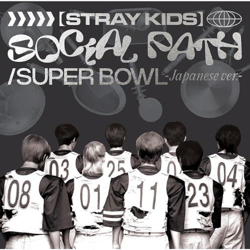Stray Kids - Japan 1st EP Album [Social Path : Super Bowl] (3 Versions)