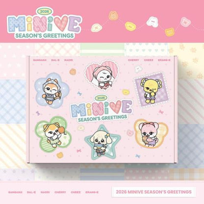 (PRE-ORDER 2025-12-26) IVE - MiNiVE 2026 Season's Greetings (💝 K-Towns 2026 Season's Greetings Event!)