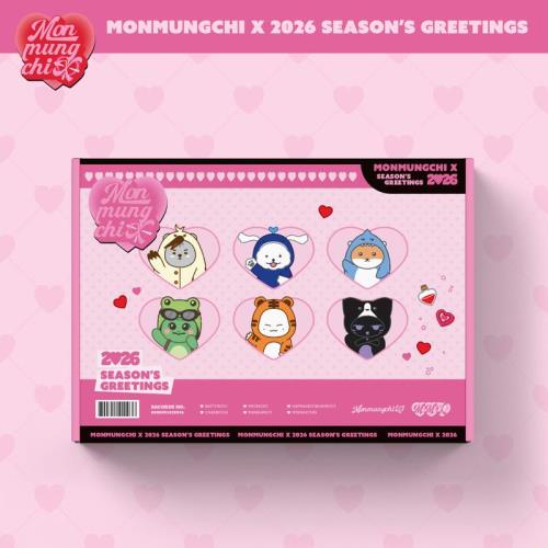 (PRE-ORDER 2025-12-26) MONSTA X - [MONMUNGCHI x 2026 Season's Greetings](💝 K-Towns 2026 Season's Greetings Event!)