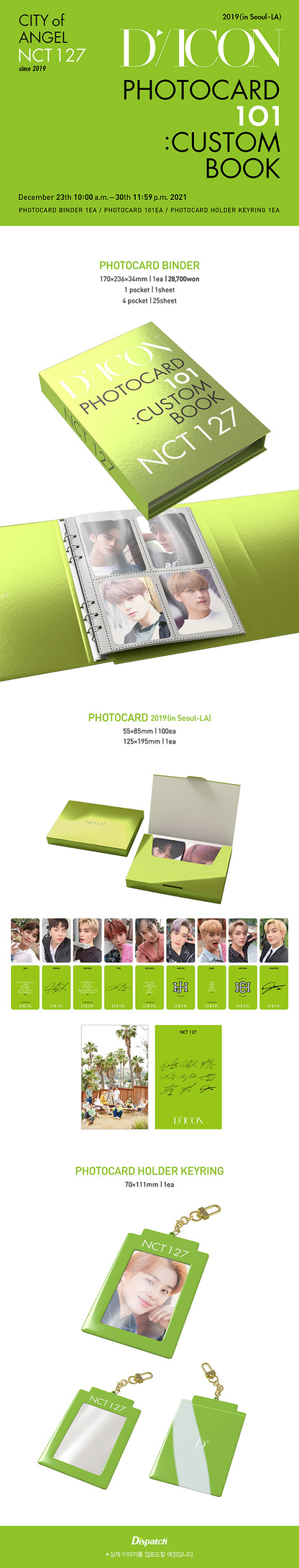 DICON Photocard 101 - [NCT127](Magazine)