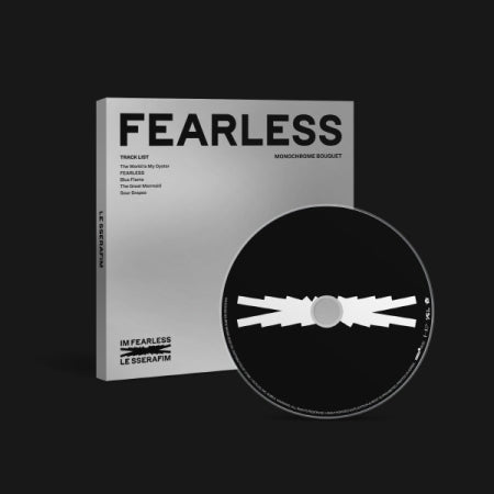 LE SSERAFIM - 1st mini album FEARLESS Monochrome Bouquet Version.