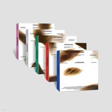 LE SSERAFIM - 1st Studio Album UNFORGIVEN Compact version (5 Versions).