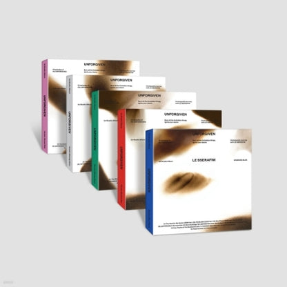 LE SSERAFIM - 1st Studio Album UNFORGIVEN Compact version (5 Versions).