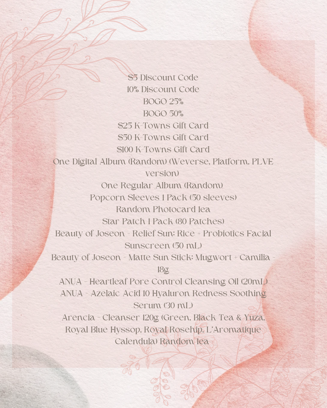 Scratch Card Event Prize - Beauty of Joseon - Relief Sun: Rice + Probiotics Facial Sunscreen (50 mL)
