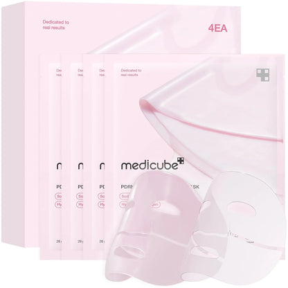 medicube - PDRN Pink Collagen Gel Mask (Set: 4 ea / Single: 1 ea)