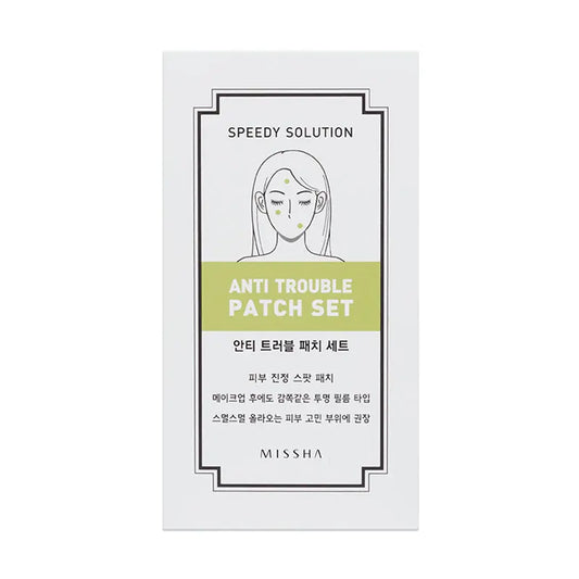 MISSHA - Speedy Solution Anti Trouble Patch Set (8 sheets - 96 pcs)