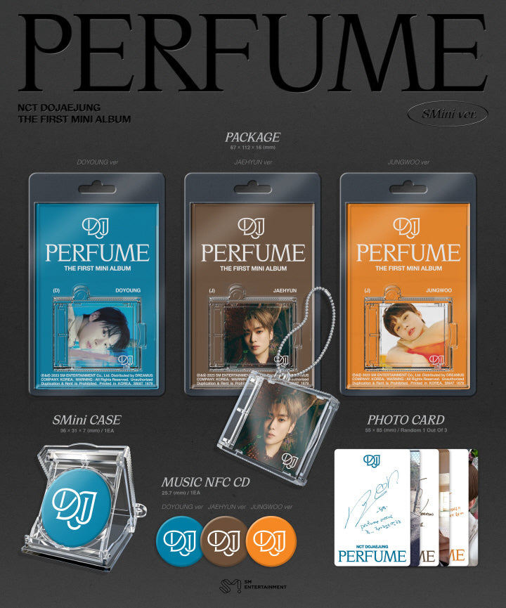 NCT DOJAEJUNG 1st Mini Album PERFUME SMini version (Smart Album) (RANDOM)