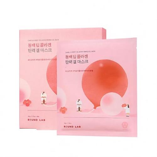 Round Lab - Camellia Deep Collagen Firming Gel Mask (4 ea)