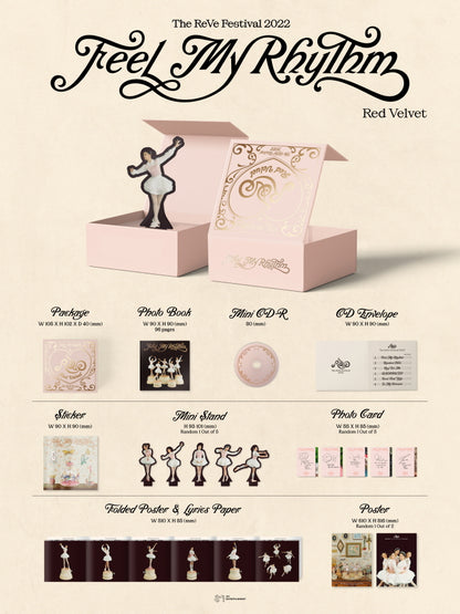 Red Velvet The ReVe Festival 2022 : Feel My Rhythm, Orgel Version (Mini CD).