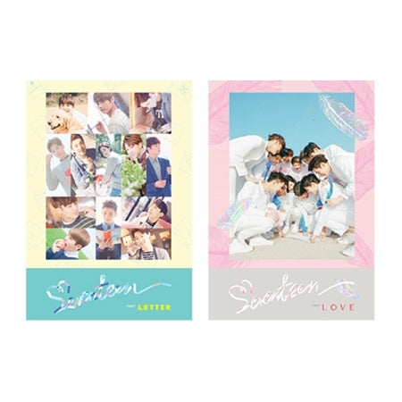 SEVENTEEN 1st Album FIRST LOVE & LETTER (2 VERSIONS).