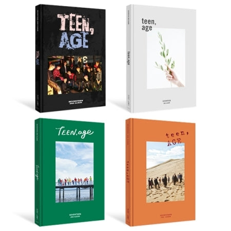 SEVENTEEN 2nd Album TEEN, AGE (4 Versions).