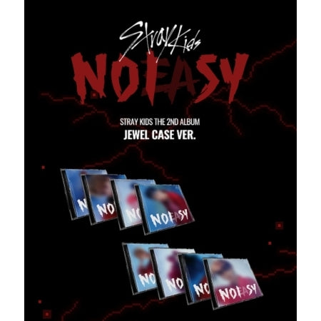 Stray Kids 2nd Album NOEASY Jewel Case Version RANDOM 1ea