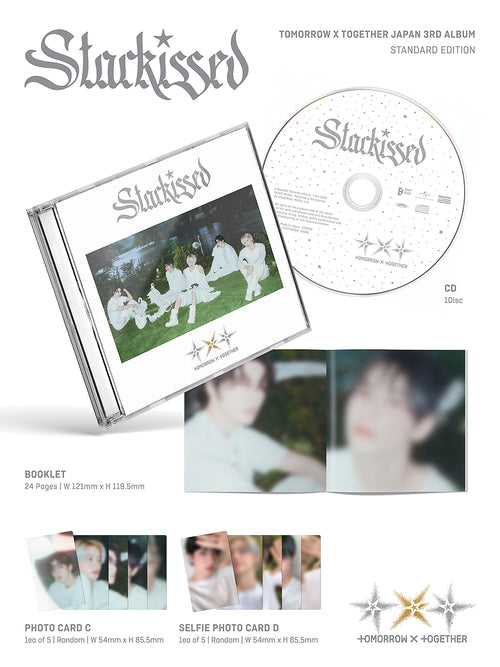 (PRE-ORDER 2025-10-20) TOMORROW X TOGETHER (TXT) - Japan 3rd Album [Starkissed] (8 Versions)