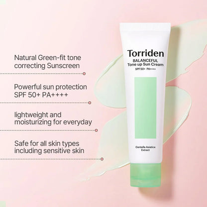 Torriden - Balanceful Cica Tone Up Sun Cream (60 mL)