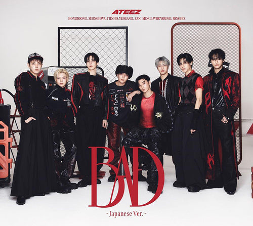 ATEEZ - Japan 5th Single Album [BAD Japanese Version](4 Versions)(🎁POB Photocard included)