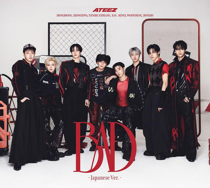 ATEEZ - Japan 5th Single Album [BAD Japanese Version](4 Versions)(🎁POB Photocard included)