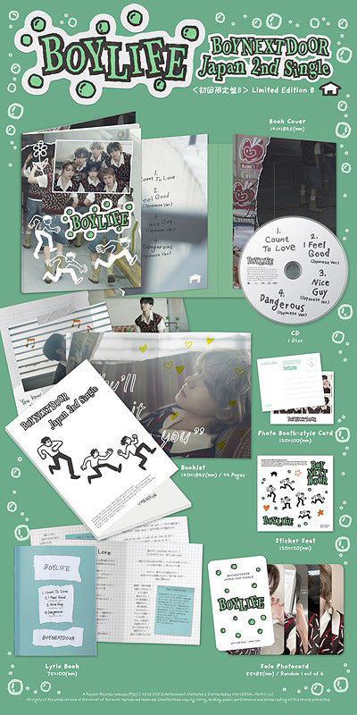 BoyNextDoor - Japan 2nd Single Album [BOYLIFE] – K-Towns