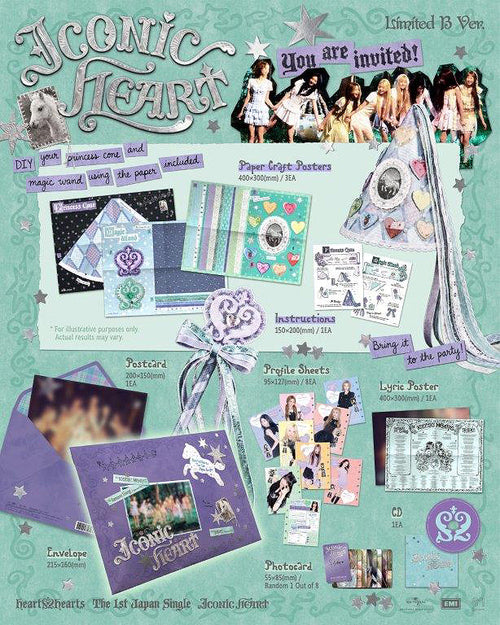 PRE-ORDER 2026-08-12) Hearts2Hearts - Japan Album [ICONIC HEART