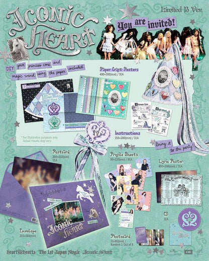 (PRE-ORDER 2026-08-12) Hearts2Hearts - Japan Album [ICONIC HEART] (5 Versions)
