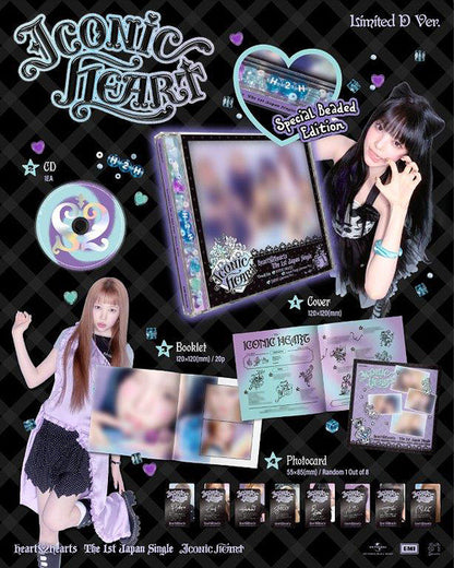 (PRE-ORDER 2026-08-12) Hearts2Hearts - Japan Album [ICONIC HEART] (5 Versions)