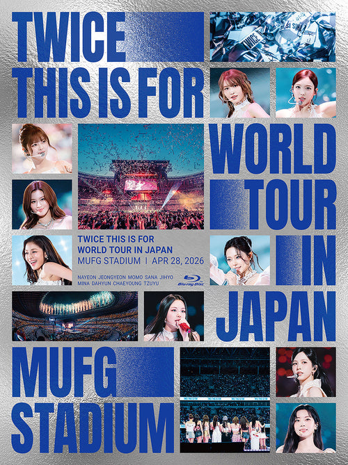 (PRE-ORDER 2026-12-30) TWICE - [THIS IS FOR] WORLD TOUR IN JAPAN MUFG STADIUM (Blu-ray - Limited Edition)