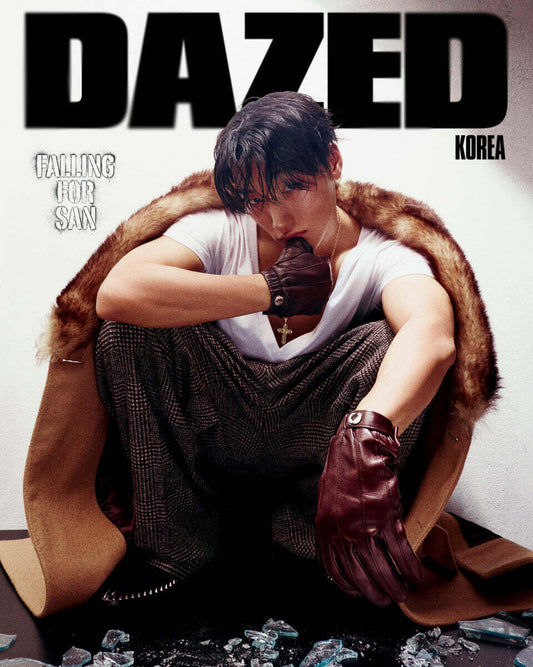 (PRE-ORDER 2026-08-28) DAZED & Confused Korea Magazine 2026.09 x SAN (ATEEZ)(3 Covers)