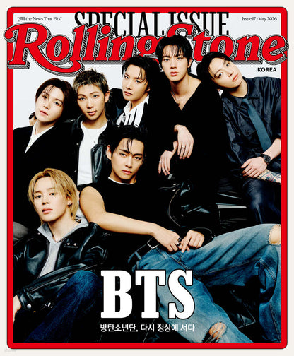 (PRE-ORDER 2026-06-01) Rolling Stone Korea - SPECIAL ISSUE 17 x BTS (Magazine)