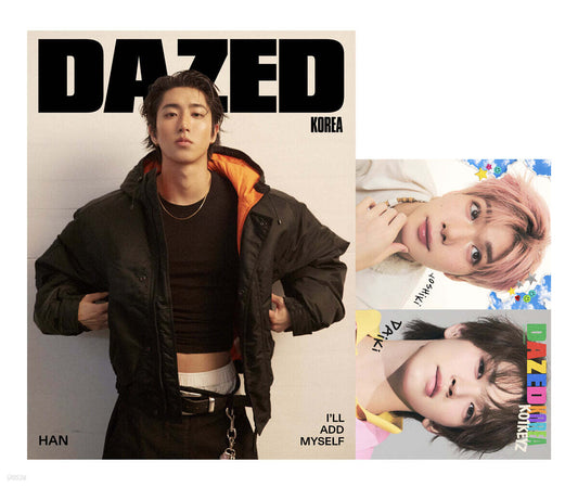 (PRE-ORDER 2026-11-09) DAZED & Confused Korea Magazine [2026 Winter Edition x Han (Stray Kids)](3 Covers)