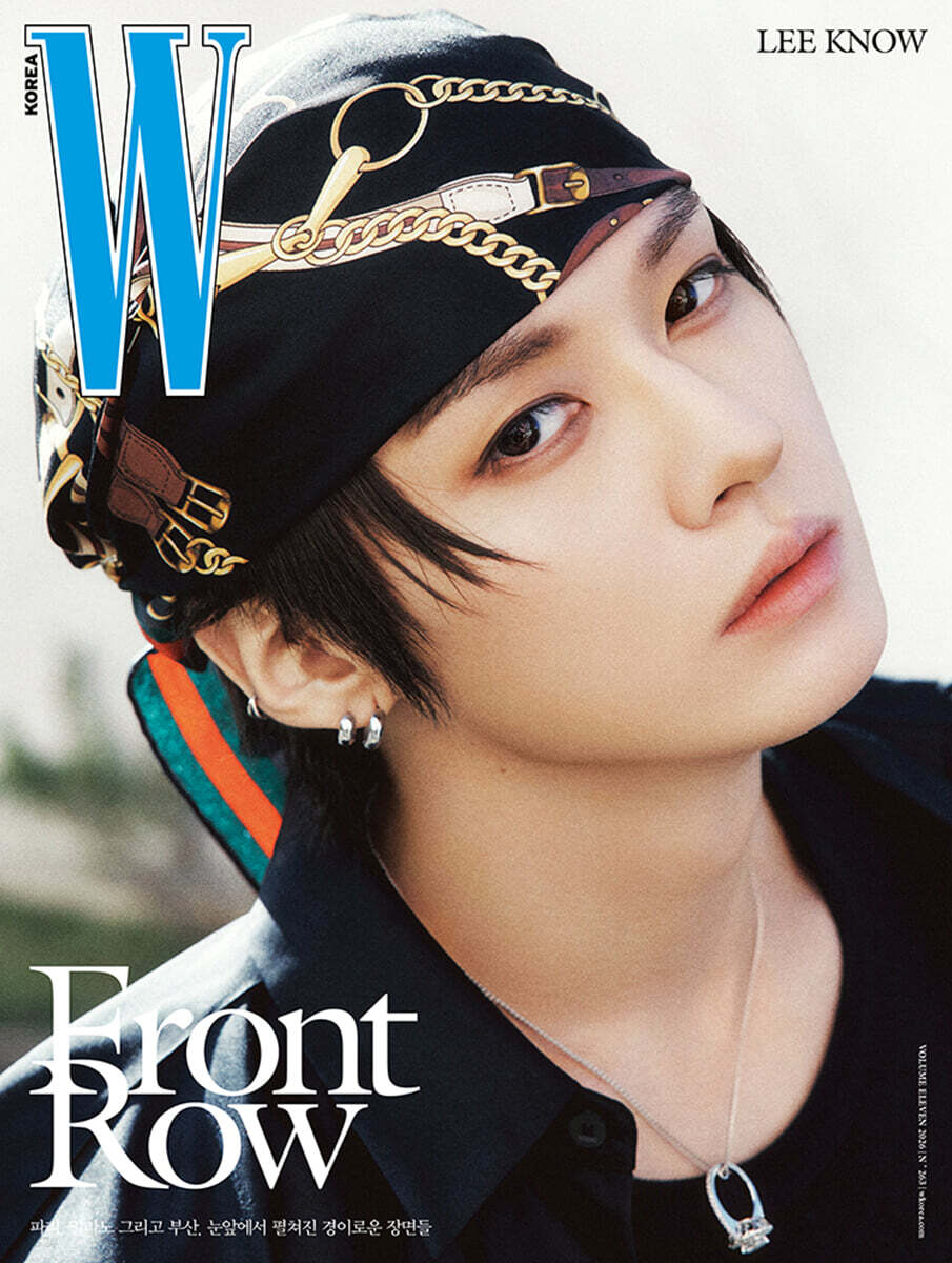 (PRE-ORDER 2026-10-28) Magazine W Korea - 2026.11 x Lee Know (Stray Kids)(3 Covers)