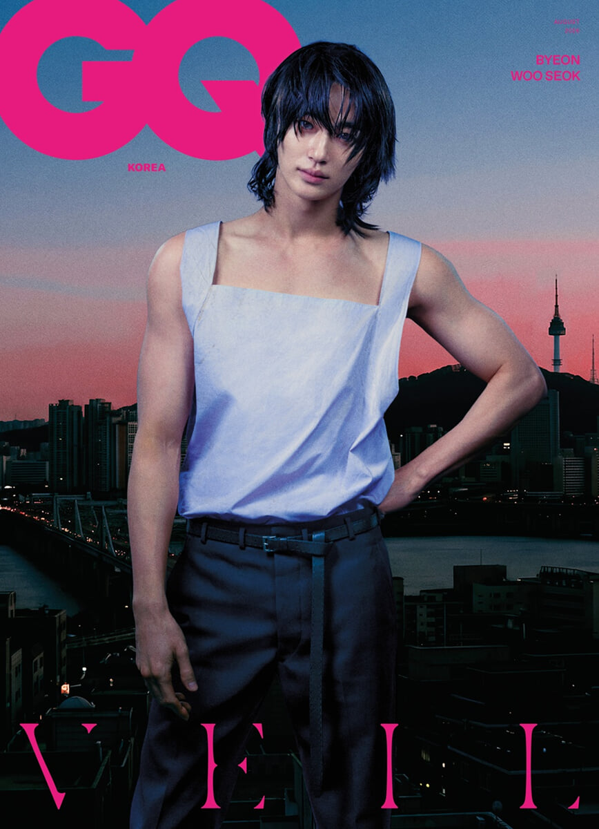 (PRE-ORDER 2026-07-28) GQ KOREA Magazine - 2026.08 (Cover: Byeon Woo Seok BWS)(4 Covers)