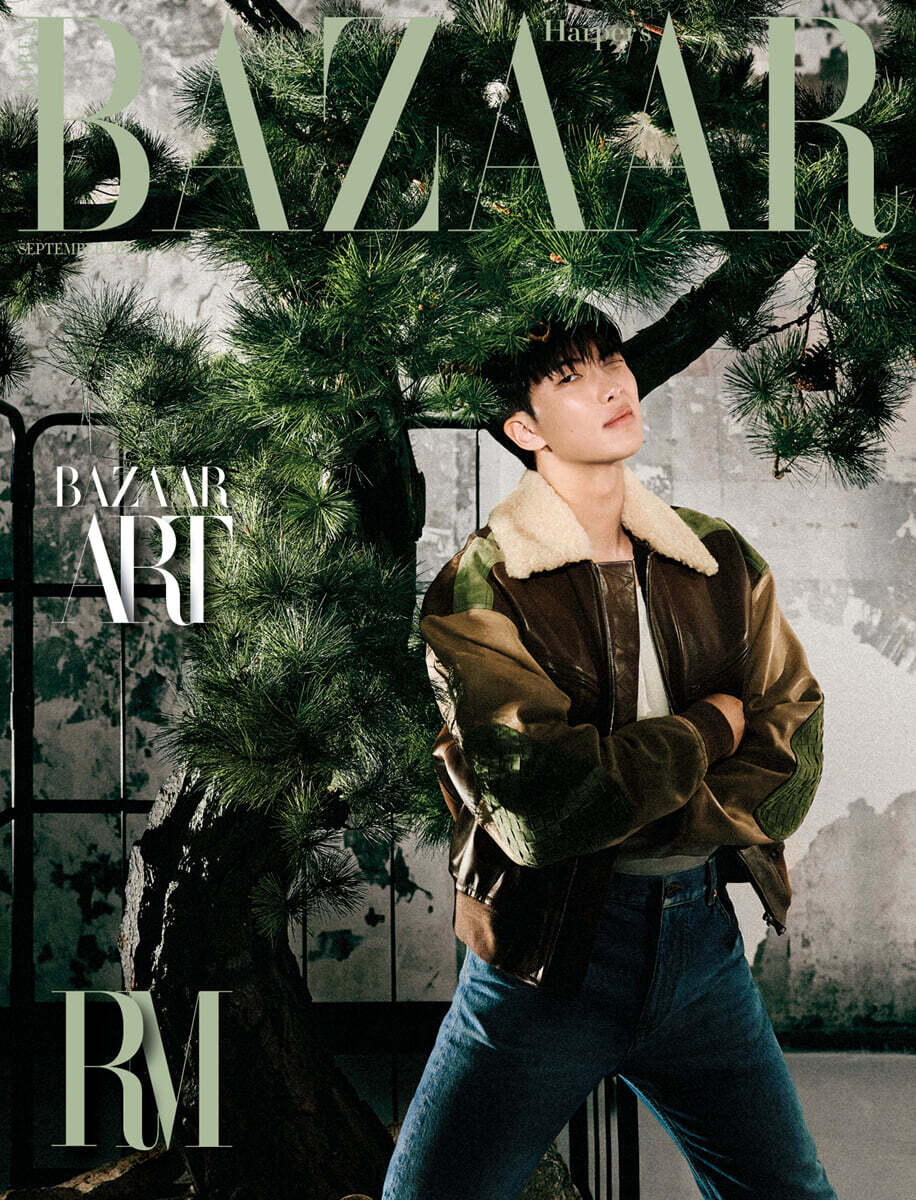 (PRE-ORDER 2025-08-29) BAZAAR - 2025.09 Cover - RM (BTS)(3 Versions)(Magazine).