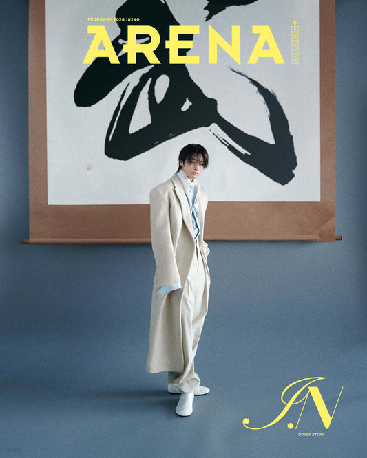 (PRE-ORDER 2026-02-15) ARENA HOMME+ 2026.02 x Stray Kids I.N (3 Covers)(Magazine)(MEOVV Sooin).