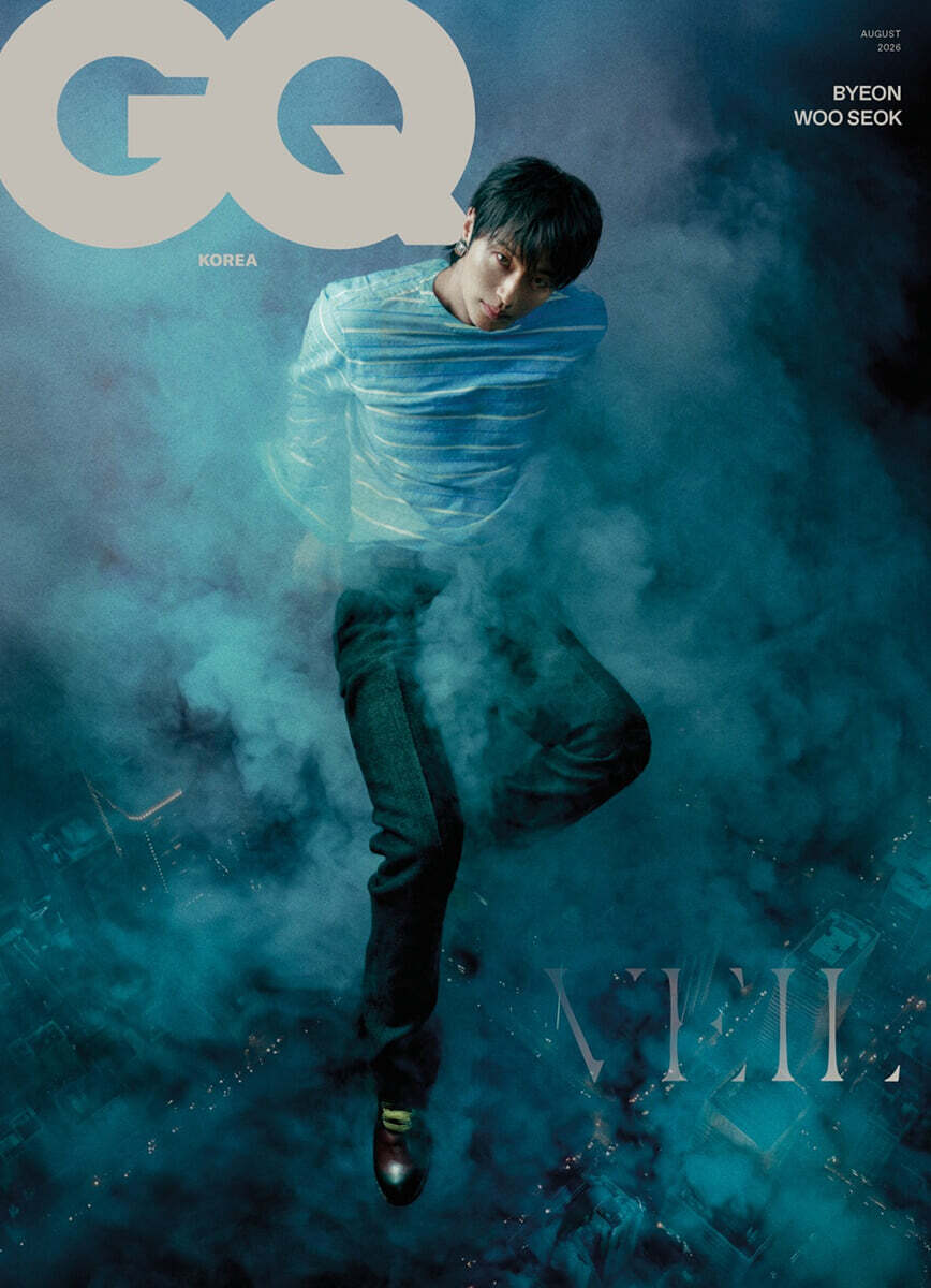 (PRE-ORDER 2026-07-28) GQ KOREA Magazine - 2026.08 (Cover: Byeon Woo Seok BWS)(4 Covers)