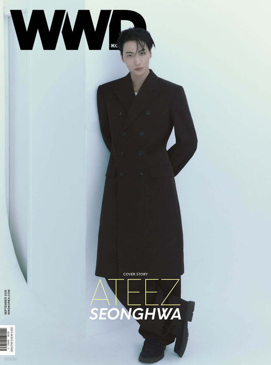 (PRE-ORDER 2026-08-27) WWD Korea (Magazine) 2026.09 x ATEEZ SEONGHWA (2 Covers)