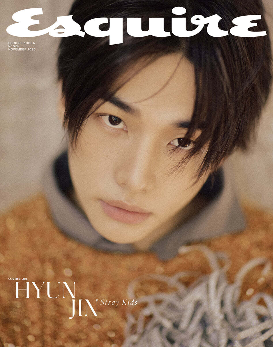 (PRE-ORDER 2026-11-03) ESQUIRE - 2026.11 x Hyunjin (Stray Kids)(Magazine)(3 Covers)Versions). (Copy)