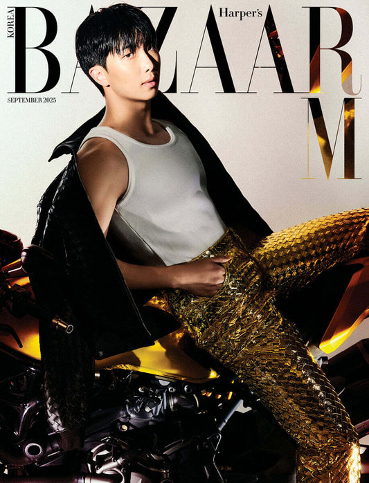 (PRE-ORDER 2025-08-29) BAZAAR - 2025.09 Cover - RM (BTS)(3 Versions)(Magazine).