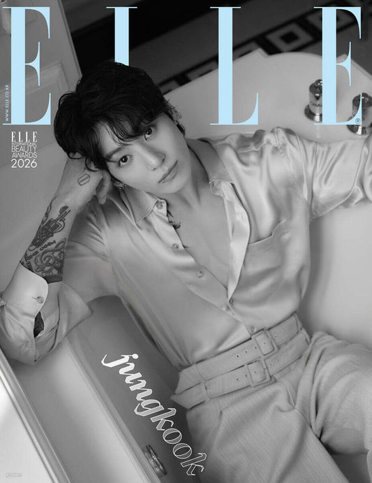 (PRE-ORDER 2026-01-20) ELLE 2026.01 x Jung Kook (BTS) (9 Covers).