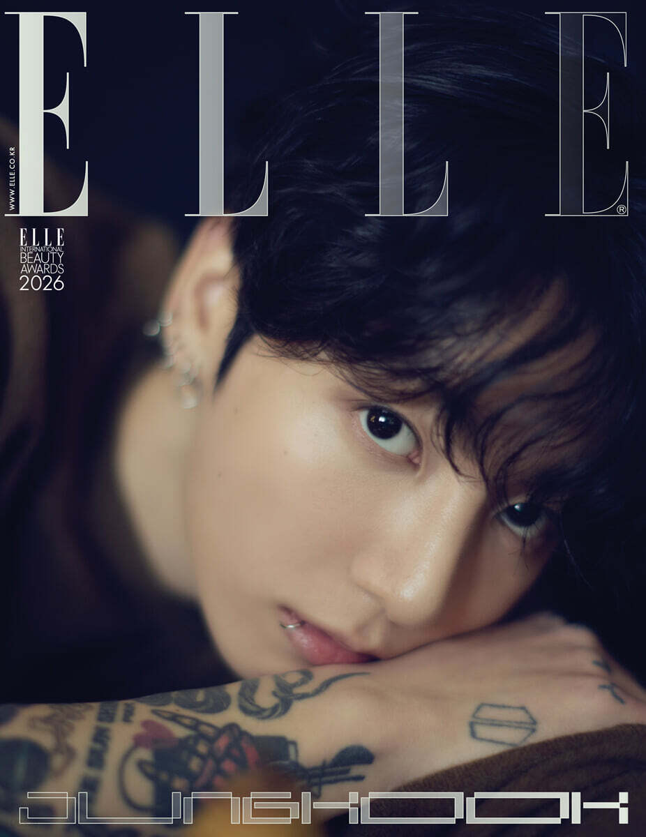 BTS ジョングク ELLE ELLE 2026.01 x Jung Kook (BTS) (9 Covers). – K-Towns