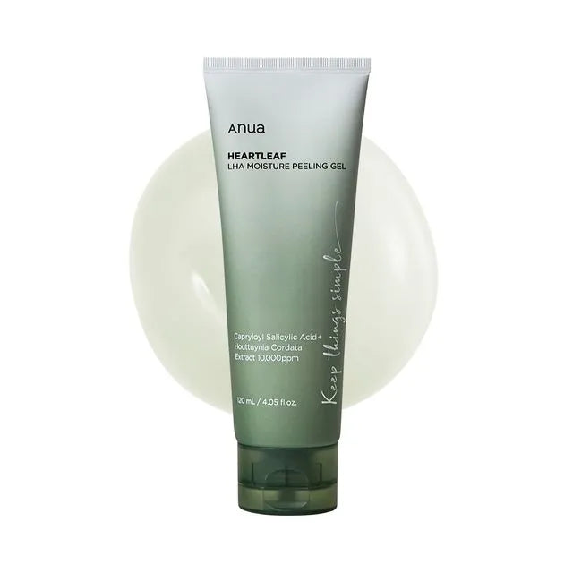 ANUA - Heartleaf LHA Moisture Peeling Gel (120 mL).