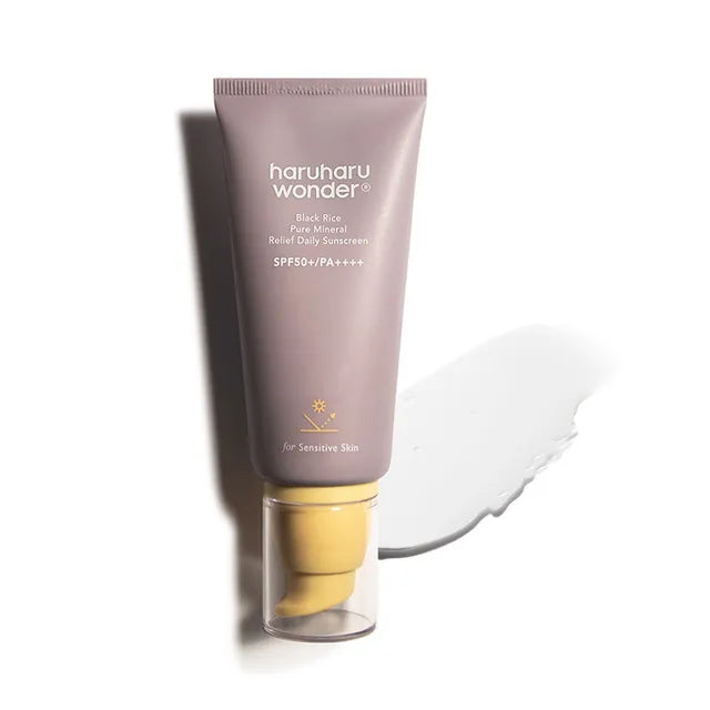 haruharu wonder - Black Rice Pure Mineral Relief Daily Sunscreen (50 mL)