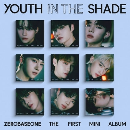 ZEROBASEONE - 1ST MINI ALBUM, YOUTH IN THE SHADE, DIGIPACK VERSION (9 Versions).