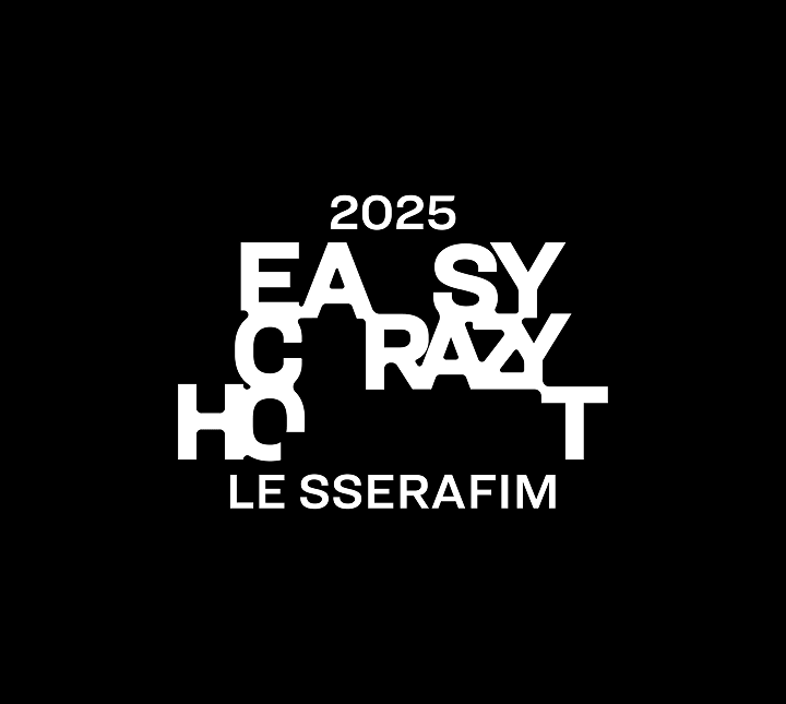 LE SSERAFIM - [FIM's Club] 2025 Le Sserafim Tour 'EASY CRAZY HOTPlush Keyring (5 Versions).