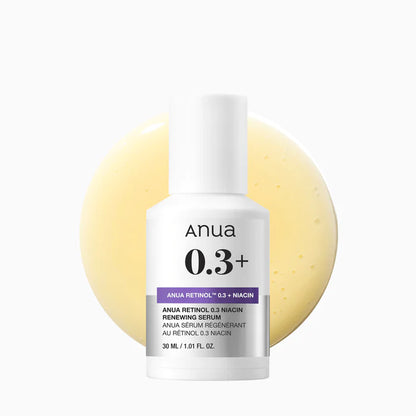 Anua - Nano Retinol 0.3% + Niacin Renewing Serum (30 mL)