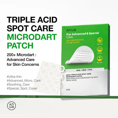 Anua - Triple Acid Spot Care Microdart Patch (12 ea)