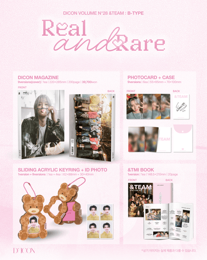 DICON - VOLUME N°28 &TEAM (18 Versions)(Magazine)