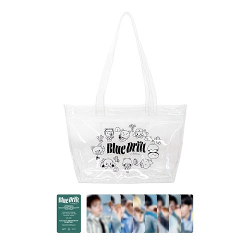 (PRE-ORDER 2026-12-15) ATEEZ - [ATEEZ 8th Anniversity Exhibition: Blue Drift] CLEAR SHOPPER BAG (🎁POB Included Based on Order Amount)