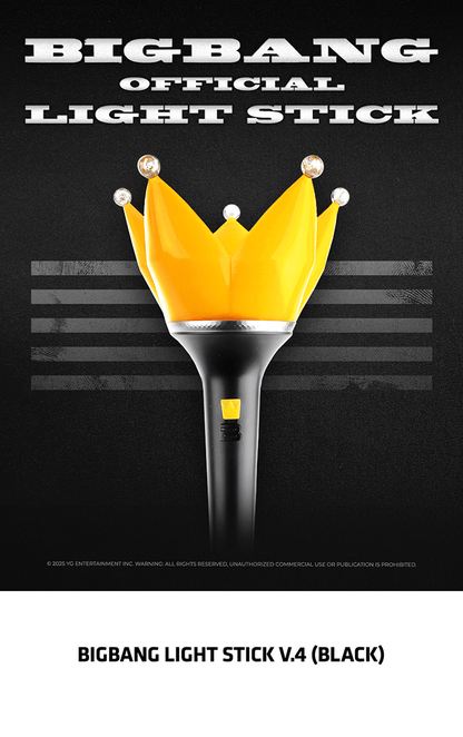 BigBang - OFFICIAL LIGHT STICK V.4 (BLACK)
