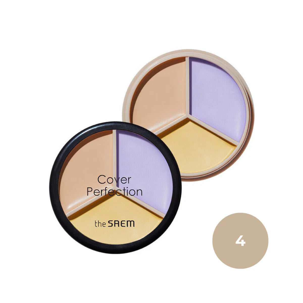 The Saem - Cover Perfection Triple Pot Concealer - 4 Types
